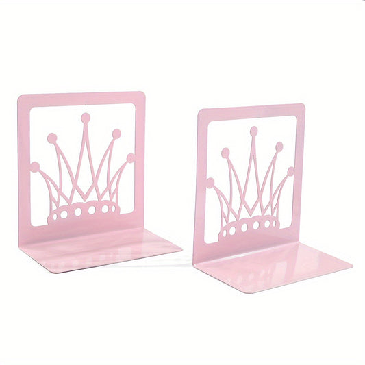 Pink Sweet Crown Book Stand Desktop Decoration