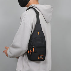 Casual Layer Chest Bag Nylon Sling Backpack Fanny Pack