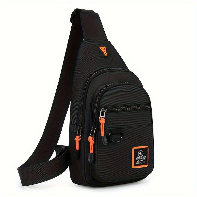 Casual Layer Chest Bag Nylon Sling Backpack Fanny Pack