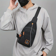 Casual Layer Chest Bag Nylon Sling Backpack Fanny Pack