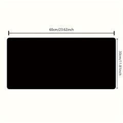 Medium Mouse Pad 30x60cm Plain Office Desk Pad Non-slip Learning Pad