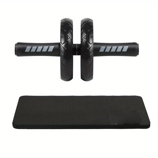 Ab Roller with Knee Pad for Core Strength Training