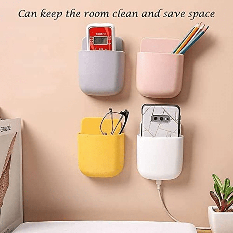 Wall Mount Storage Box for Remote Controls, Mobile Phones, TV, Air Conditioner
