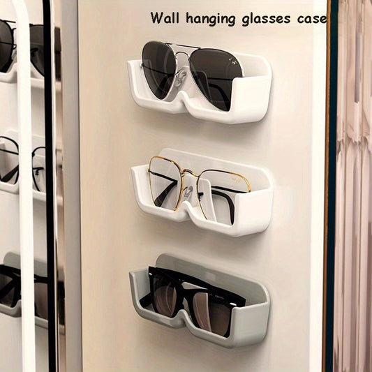 2pcs Happy Year Wall Hanging Glasses Storage Box