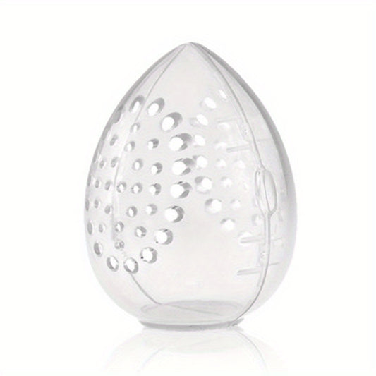 Mini Transparent Travel Makeup Sponge Storage Box Portable Sponge Case