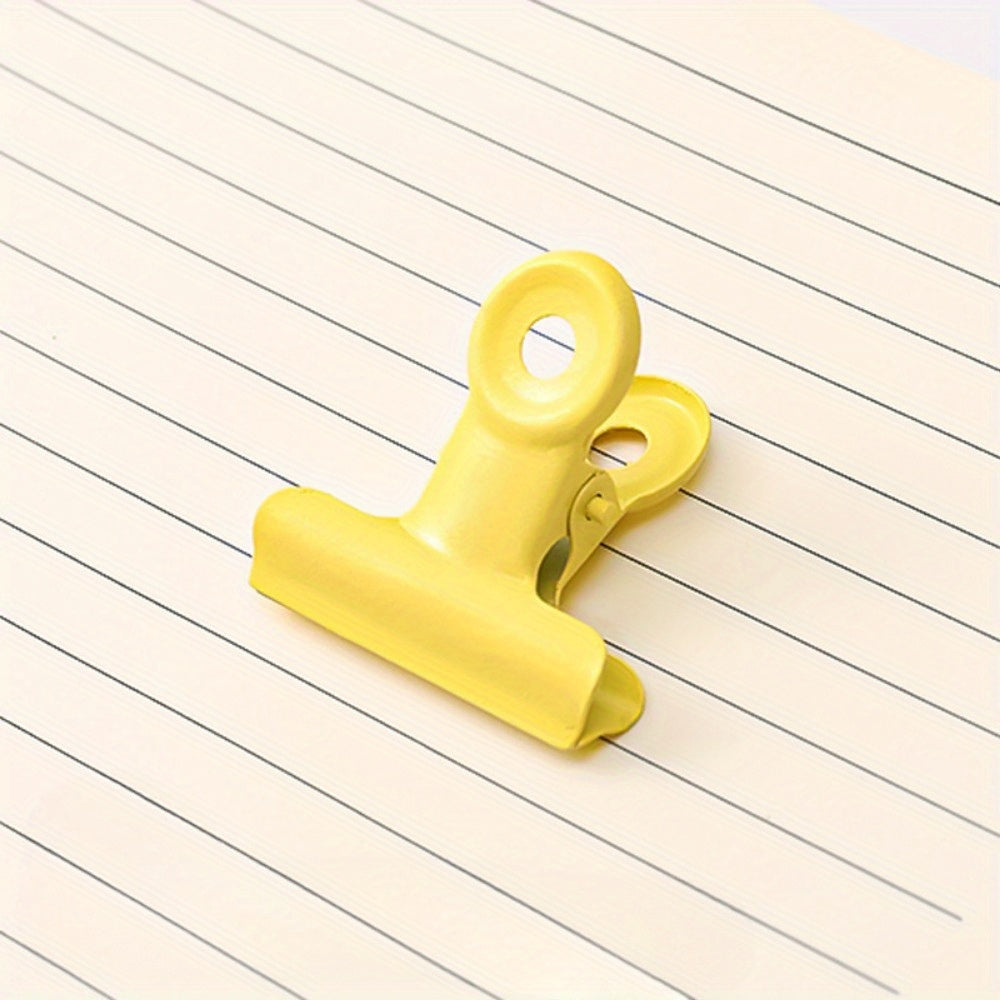 10pcs Candy Colored Small Metal Clip DIY Book Clip