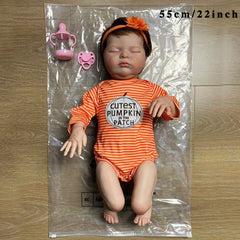 20inch Reborn Youngsters Art Doll Toy Lifelike Beige with Visible Ve