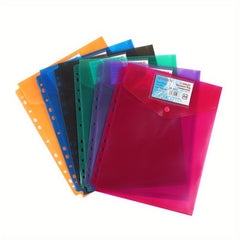 Vertical A4 Frosted File Bag