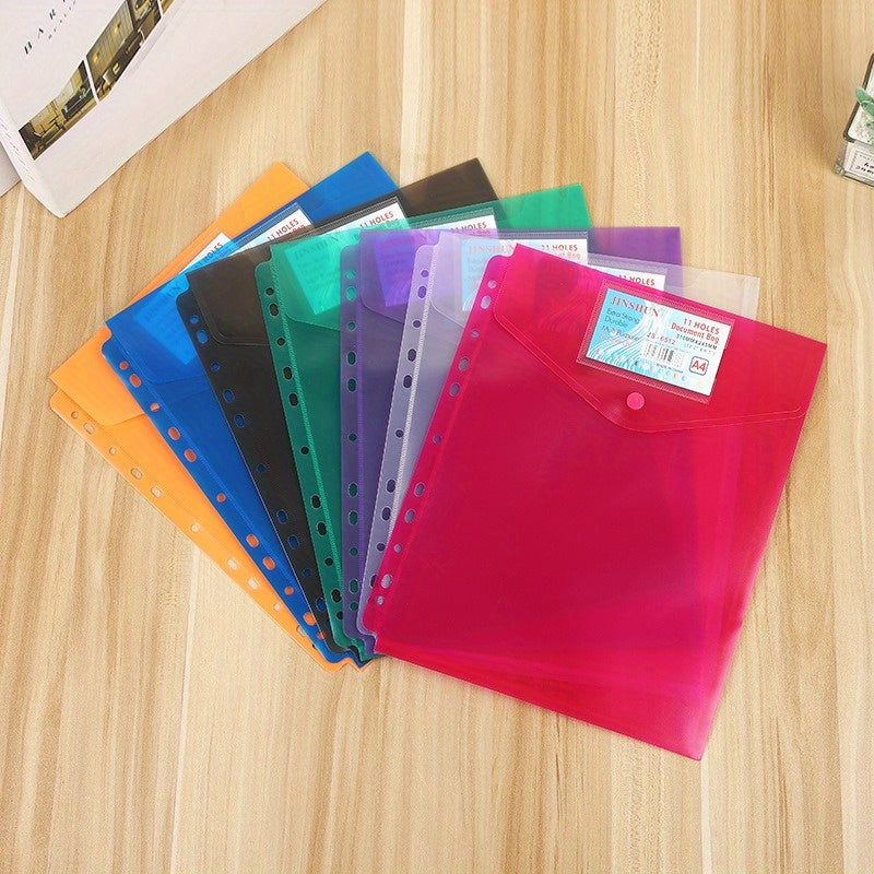 Vertical A4 Frosted File Bag