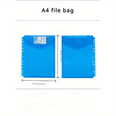 Vertical A4 Frosted File Bag