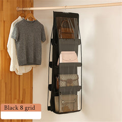 6 8 Pockets Hanging Bag Organizer Storage Household Hanging Rack