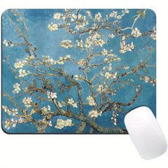Dynippy Mouse Pad Non Slip Rubber Base for Desktop Computer