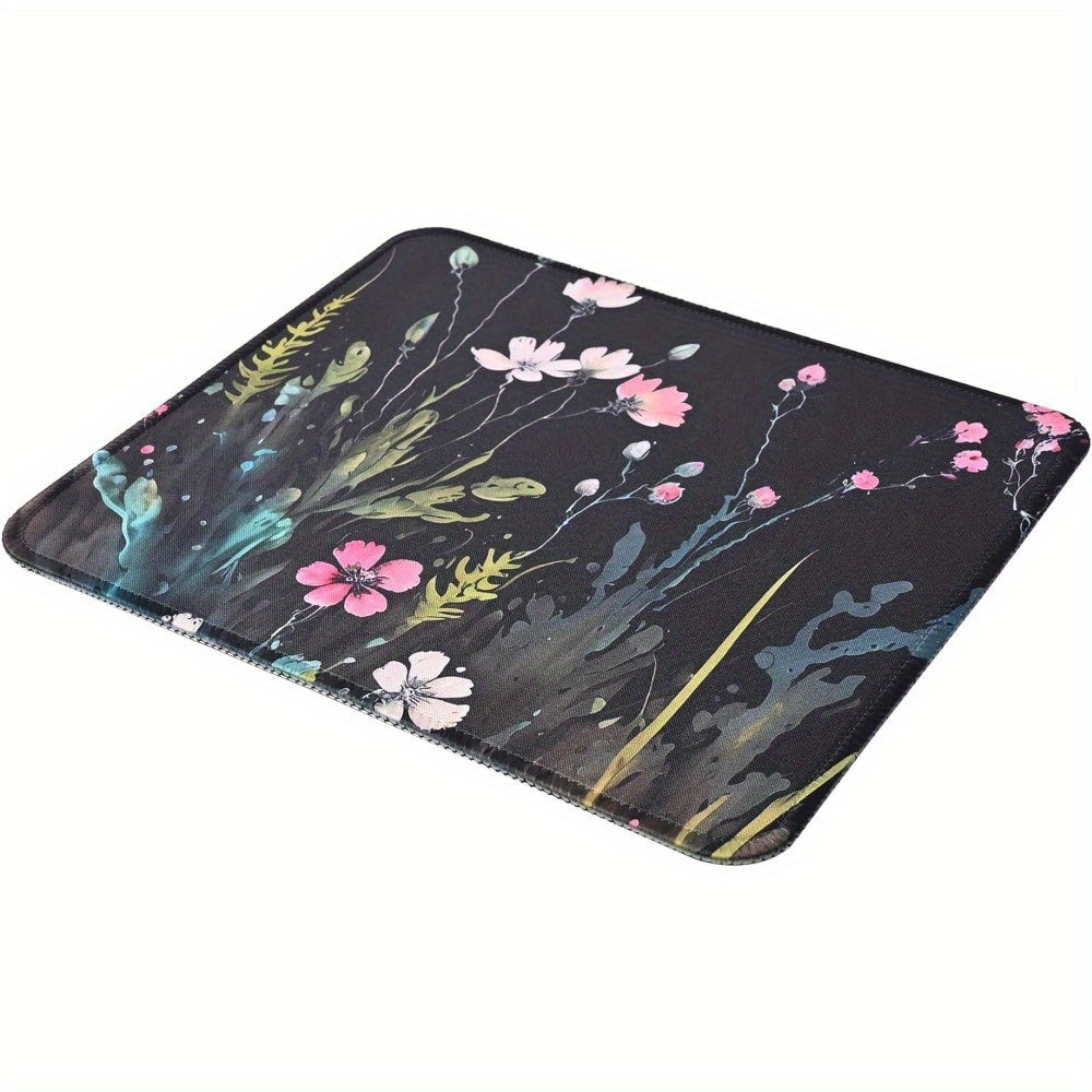 Flowers And Plants Mouse Pad Square Mousepad 24 13 X 20 07 Cm
