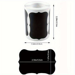 Waterproof Label Stickers for Kitchen Pantry Containers - 120 Rolls