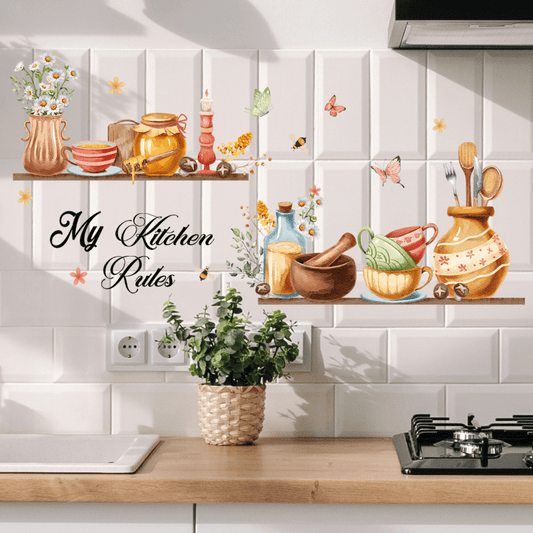 1pc Removable Kitchen Wall Stickers Decor