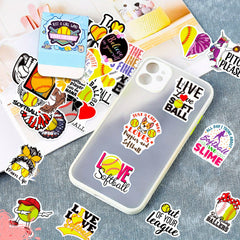 Softball Stickers - 100 pcs for Global Sports Events