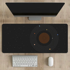 Oversized Mouse Pad for Office Desk - Washable Rubber Material