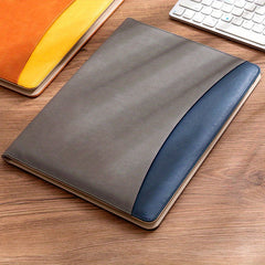 A4 Faux Leather Business Folder Sales Manager File Board Folder