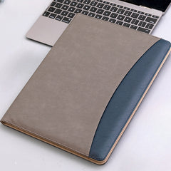 A4 Faux Leather Business Folder Sales Manager File Board Folder
