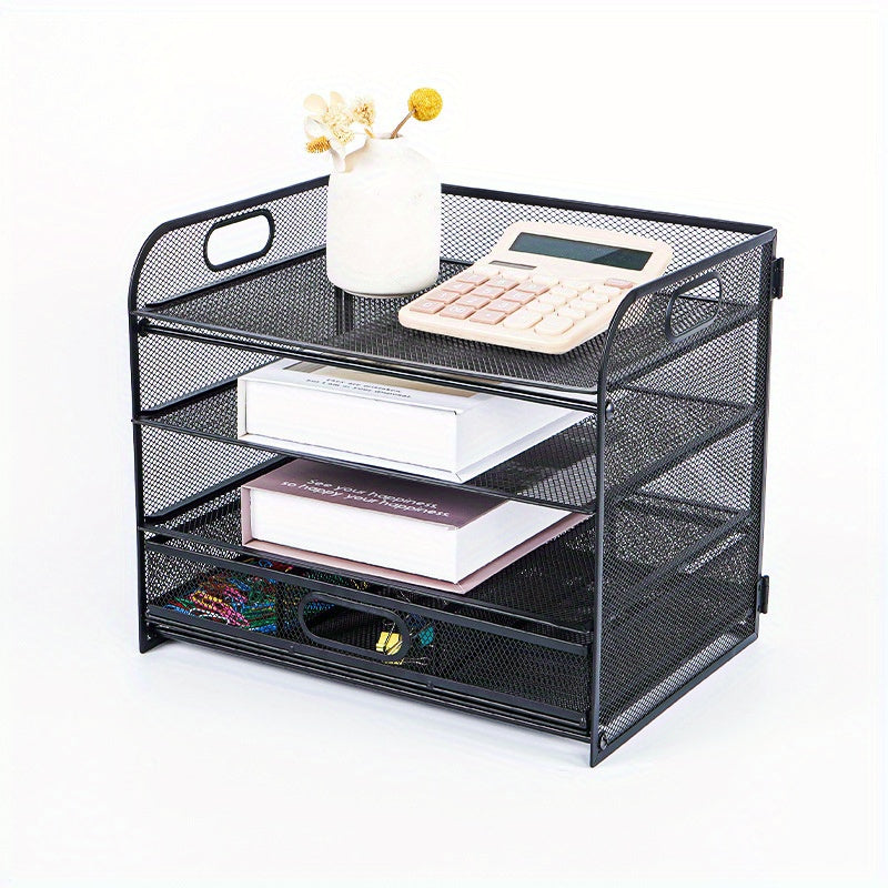Desktop Metal File Rack for Archiving Documents