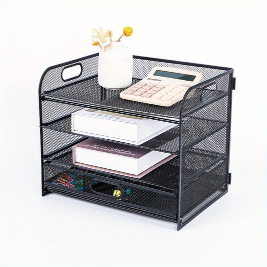 Desktop Metal File Rack for Archiving Documents