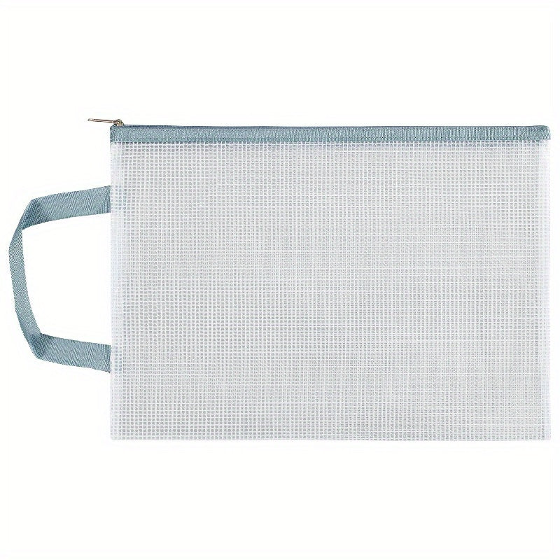 5pcs A4 Waterproof File Bag Office Supplies