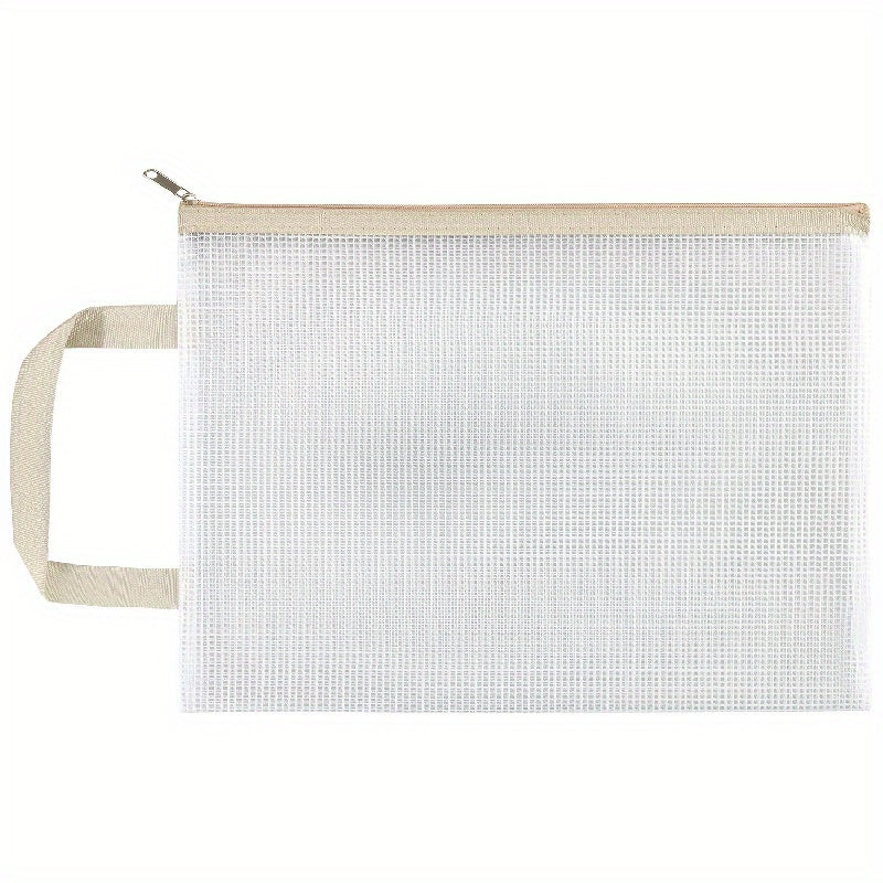 5pcs A4 Waterproof File Bag Office Supplies