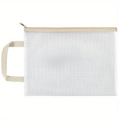 5pcs A4 Waterproof File Bag Office Supplies
