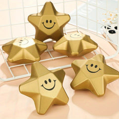 Set of 20 Happy Star Stress Balls for Office Relief