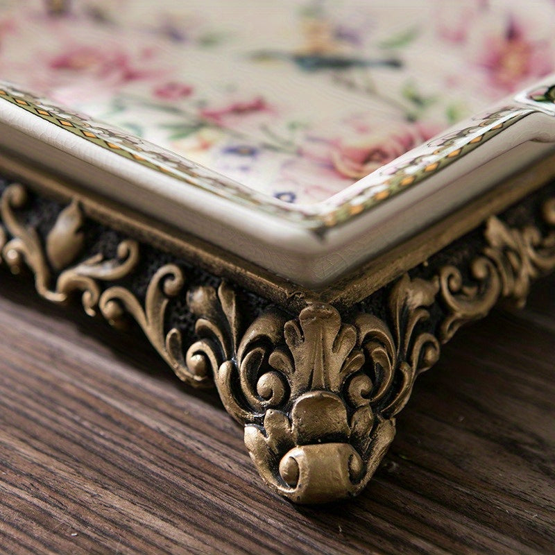 American Rustic Ceramic Ashtray Bar Party Coffee Table Decoration