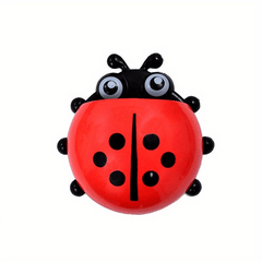 Ladybug Toothpaste Toothbrush Holder Storage Rack