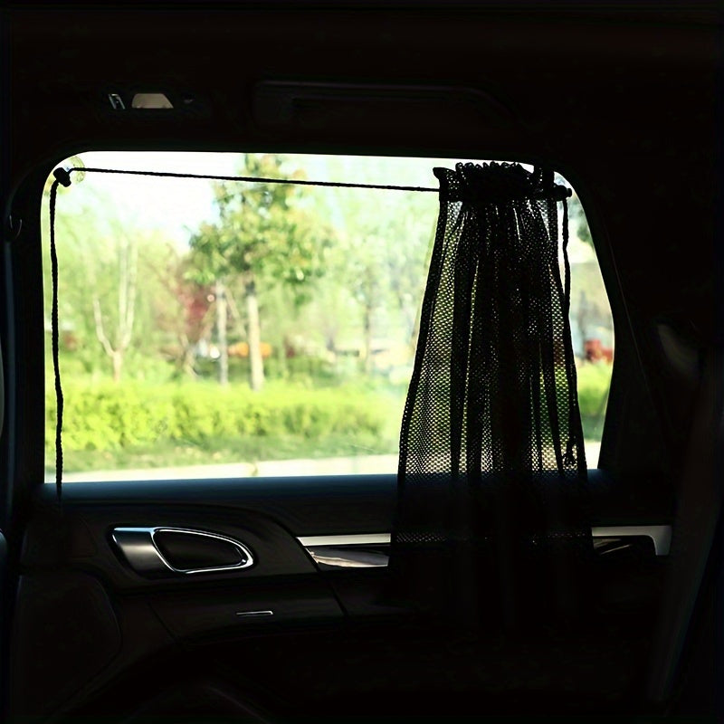 1pc Car Sunshade Curtain Visual Sunshade Christmas Halloween Gift