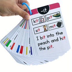 Phonics Learning Flashcards English Kids' Educational Flashcards