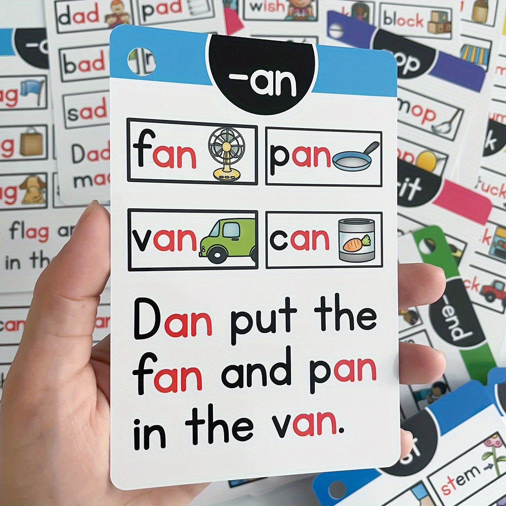 Phonics Learning Flashcards English Kids' Educational Flashcards