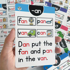 Phonics Learning Flashcards English Kids' Educational Flashcards