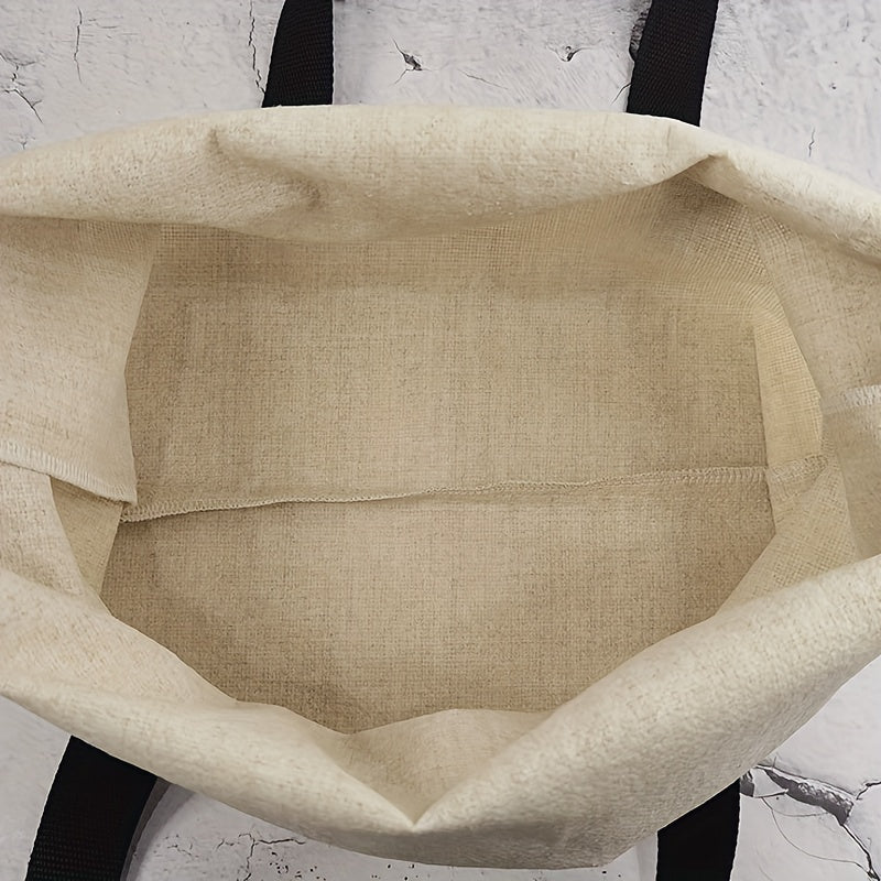 1Pc Decorative Storage Bag Double Handle Household Storage