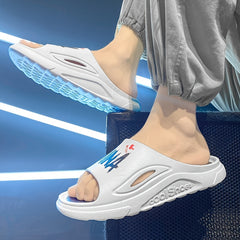 Men's Cloud Slides Pillow Slippers Lightweight Comfortable Shoes