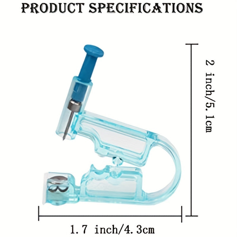Disposable Ear Piercing Gun Kit with 4mm Studs