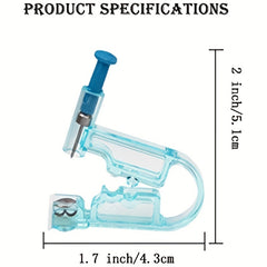 Disposable Ear Piercing Gun Kit with 4mm Studs