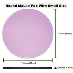 Macaron Mouse Pad Rubber Base Computer Desk Mat