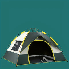 4 Person Pop Up Camping Tent Waterproof & Windproof