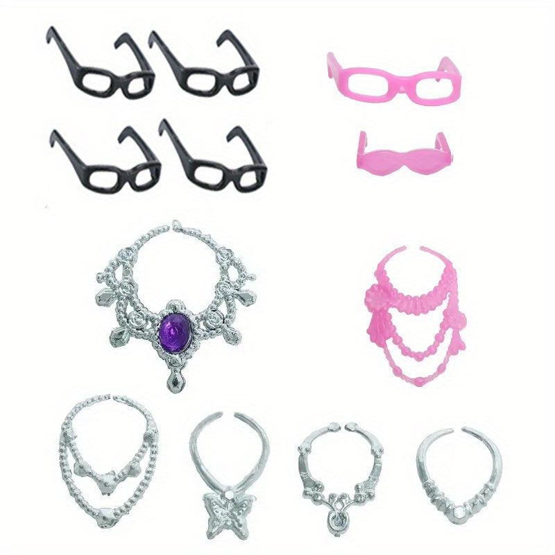 40pcs Doll Outfit Set with Accessories for Stylish Dolls
