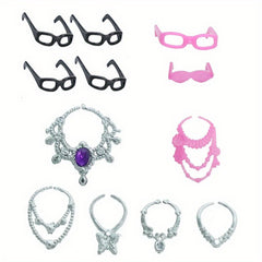 40pcs Doll Outfit Set with Accessories for Stylish Dolls