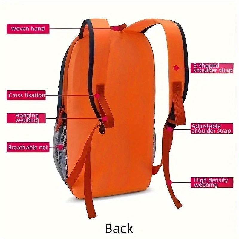 10L Outdoor Sports Backpack Water Resistant Mountaineering Cycling School Bag