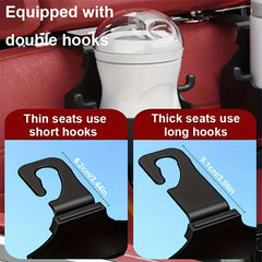 Car Seat Back Creative Cup Holder with Hook