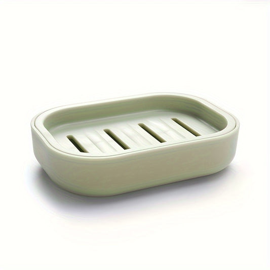 Self Draining Soap Dish for Bathroom & Kitchen