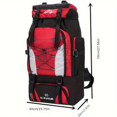 Large Capacity Waterproof Backpack For Outdoor Sports