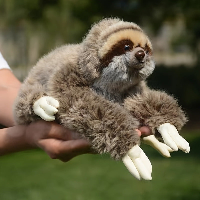 Realistic Three Toed Sloth Plush Animal Soft Plush Sloth Birthday Gift Plush