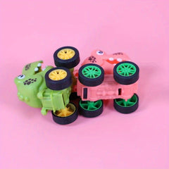 10 Mini Dinosaur Pull Back Car Toys for Party Favors Pinata Fillers