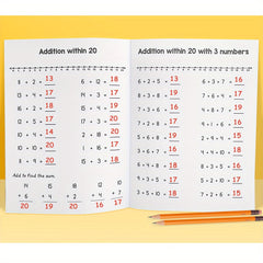 LACHILLY Number Lines Math Workbook Addition & Subtraction 0-20